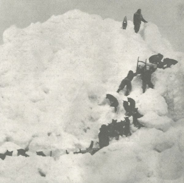 Cover of Nunatak by Thomas Köner