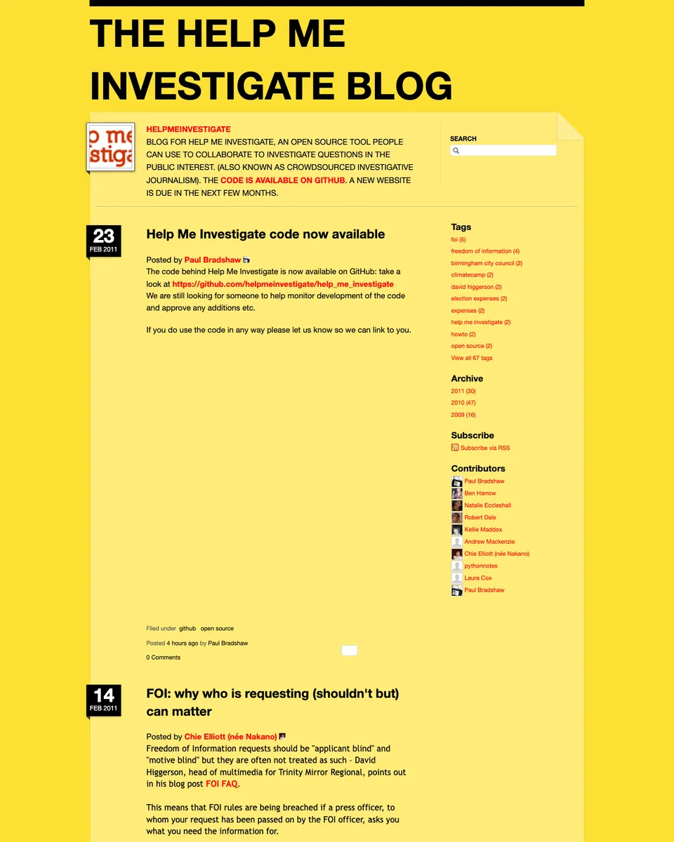 Screenshot 2 of 2, Help Me Investigate