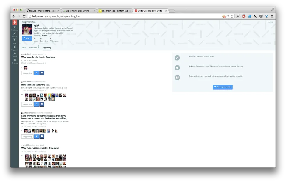 Screenshot 1 of 2, Help Me Write