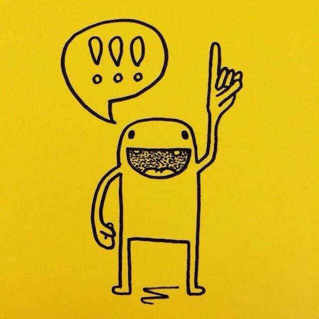 One of my little post-it sketches on Instagram