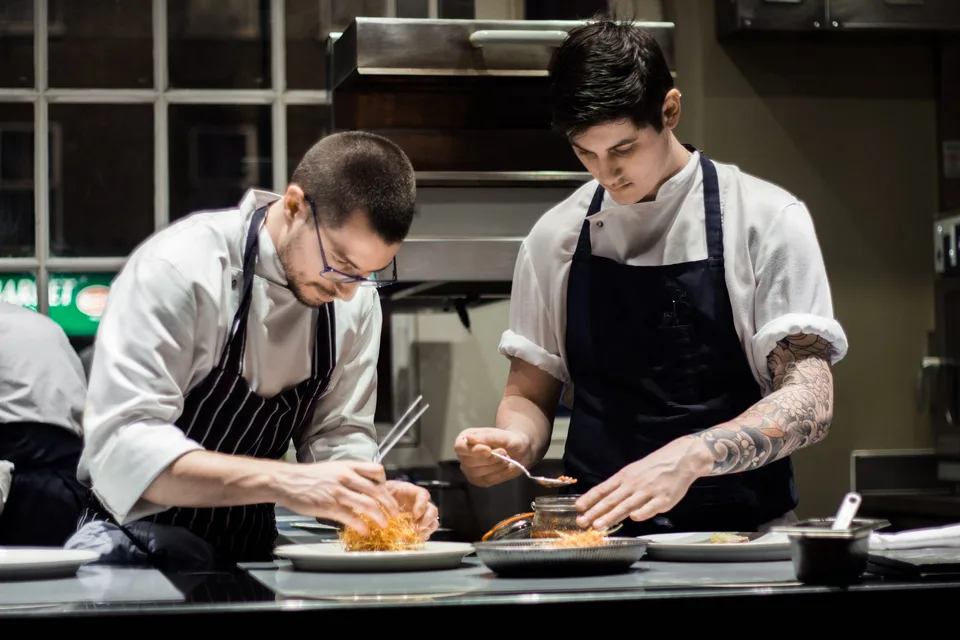 Cooking in progress by Jaume Escofet