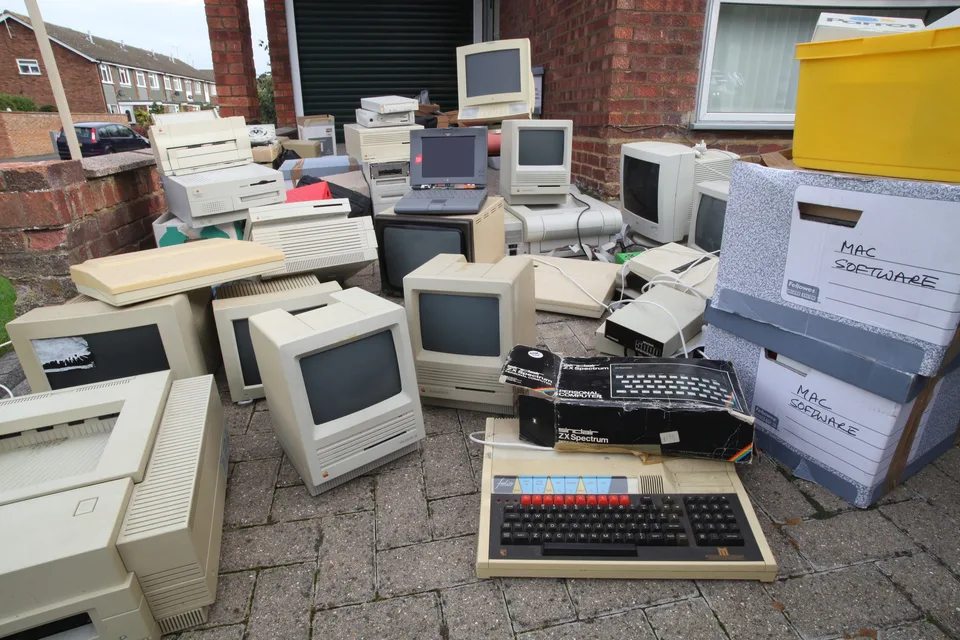 I still have all the old computers that helped me understand all of this technology stuff