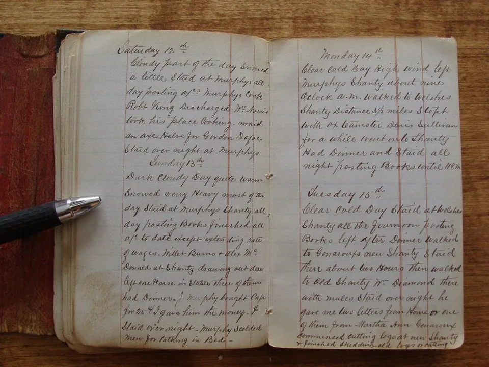 Denis Nealon’s diary, Deseronto Archives