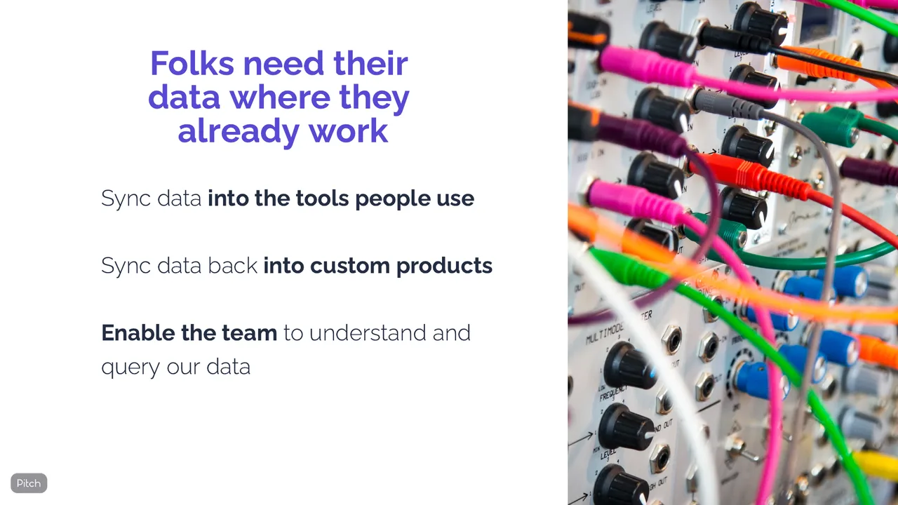 How to scale your data team, slide 11