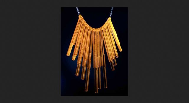 Archived screenshot of Data Necklace